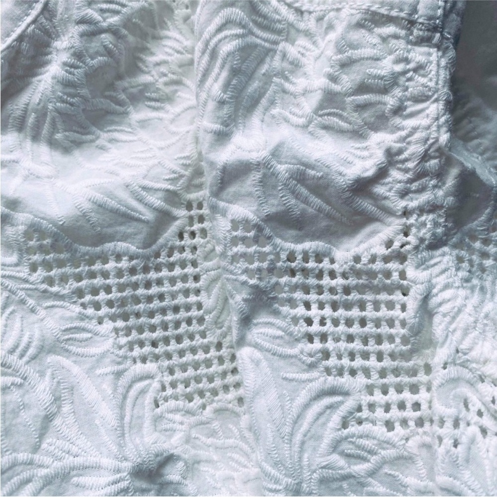 NWT Anthropologie white lace jacket - Picture 6 of 7